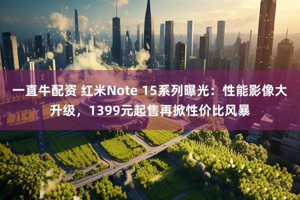 一直牛配资 红米Note 15系列曝光：性能影像大升级，1399元起售再掀性价比风暴