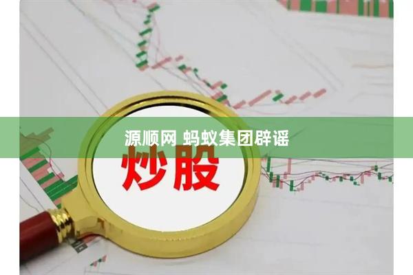 源顺网 蚂蚁集团辟谣