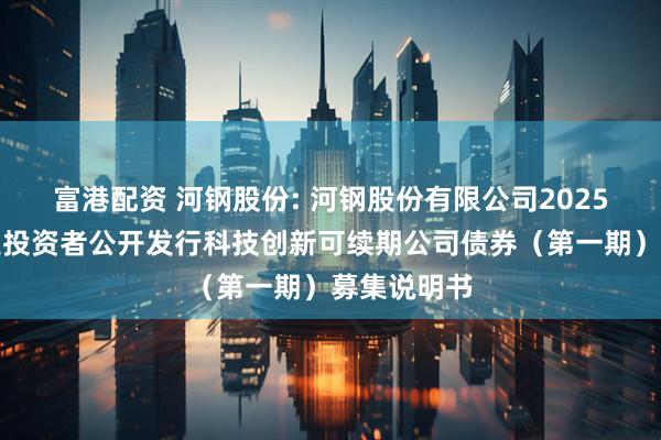 富港配资 河钢股份: 河钢股份有限公司2025年面向专业投资者公开发行科技创新可续期公司债券（第一期）募集说明书